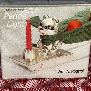Panda light candle holder.